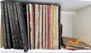 Over 60 Vinyl Record Albums: Classic Rock, Broadway, Classical Box Sets, 45s & More