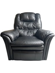 Black Leather Chair - Action Lane