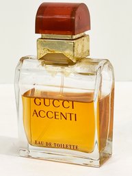 Vintage GUCCI ACCENTI Eau De Toilette Spray- 1.7 Oz.- Discontinued- No Box- Used