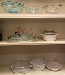 Pyrex And Corningware