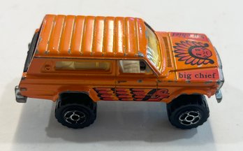 Vintage Big Chief Majorette Jeep 4x4 Cherokee Model - Made In France