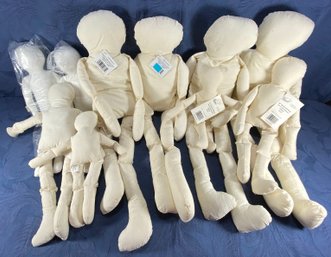 Cloth Doll Bodies Ready For Your Crafting/sewing Talents