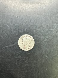 1919 Mercury Dime