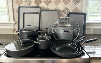 Like NEW  Caphalon Select Set And Baking Pans 18 Pieces