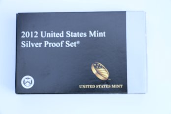 2012 Silver Proof Coin Set