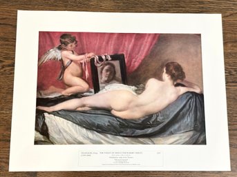 ' The Rokeby Venus ' By Diego Velzquez Print