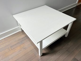White Hemnes Ikea Table