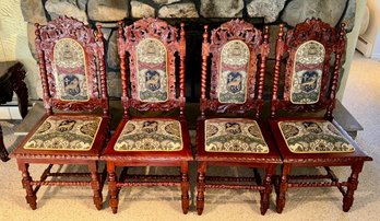 Charles II Medieval Dining Side Chairs By Design Toscano (8)