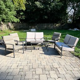 Hampton Bays Cast Aluminum Patio Set *** NOTE PICK UP INFO