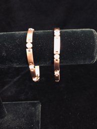 Set Of Two Speidel Bracelets 257