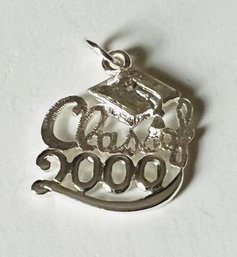 STERLING SILVER CLASS OF 2000 GRADUATION CHARM