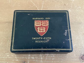 Harvard University 25th Reunion Playing Card Box