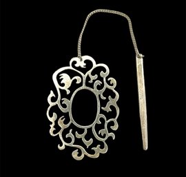 Vintage 950 Silver Ornate Trinket