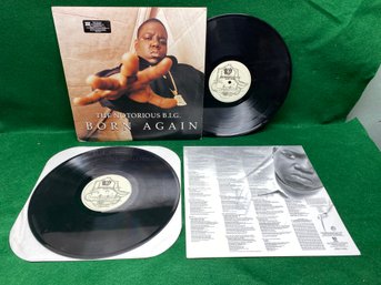 The Notorious Big. Born Again On 1999 Bad Boy Entertainment Records. Double LP Record.