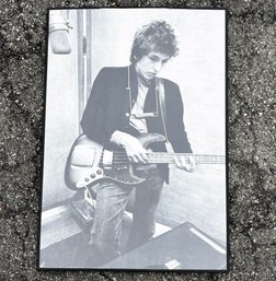 A Young Bob Dylan Studio Poster