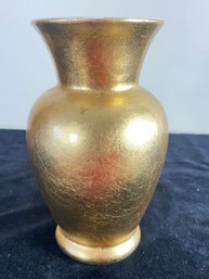Gilded Art Vase
