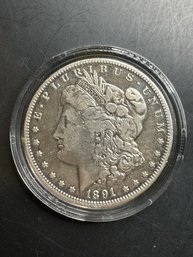 1891-O Morgan Silver Dollar