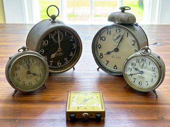 Vintage Westclox Alarm Clocks