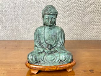 Cast Bronze Buddha