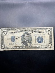 1934-D $5 Silver Certificate