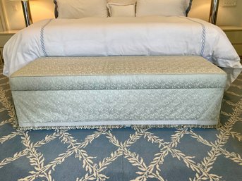 Custom Upholstered Storage Bench