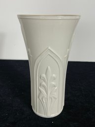 Lenox Corinthian Ivory W/Gold Trim Bone China Vase