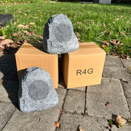 A Quartet Of Theater Solution Brand Rock Speakers - NIB