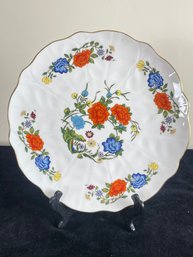 Aynsley Floral China Plate