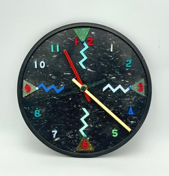 Amazing Vintage Post Modern Wall Clock