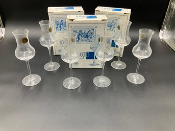 Crystal Brandy Glasses