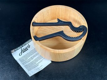 Jaws: The Ultimate Nutcracker & Wooden Nut Bowl In Like-New Condition