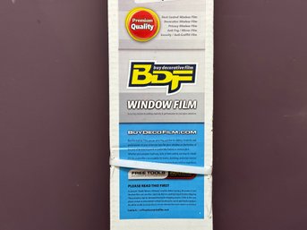 A Large New/Unopened Roll Of BDF Window Film