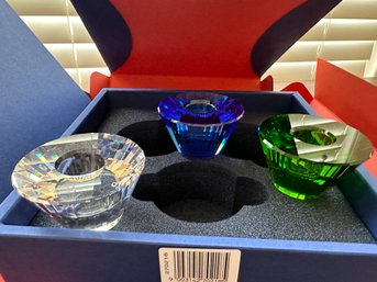 Swarvoski Crystal Candleholder Set