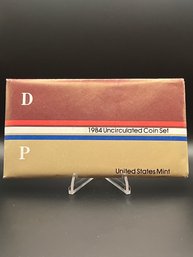 Beautiful 1984 Denver And Philadelphia United States Mint Uncirculated Coin Set