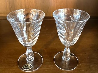 Vintage Pair Of Cavalier Liquor By Cambridge