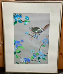 DANIELUK  Bird And Flower Print