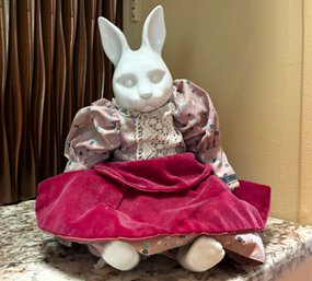 A Porcelain Bunny