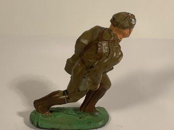 Lead, Iron Or Plastic Vintage Soldier Or Model