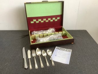 RCCO Bouquet Plate Flatware In Case