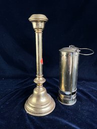 Hanging Candle Telescoping Camping Lantern And Candle Stick Holder