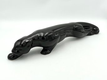 Vintage Black Panther Sculpture