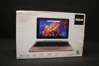 New In Box Atlas 10 Pro S Tablet With Detachable Keyboard From RCA Premier