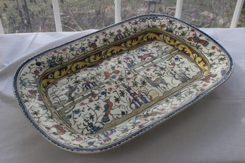 Nazari Provence Hand Painted Serving Platter - For Williams Sonoma