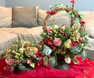 Holiday Tabletop Decor And Runners