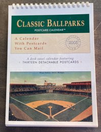 Classic Ballparks Postcard Calendar 2003