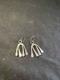 Sterling Silver Earrings Paul Voltaire Style