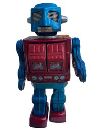 1960's Horikawa Apollo 2000 Tin Lithograph Battery Operated Robot-11-1/2' Tall (READ DESCRIPTION!)