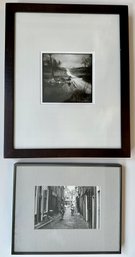 2 Original Photographs: Kathryn Millan, 1993 & Illegible, 1983, Both Signed On Back