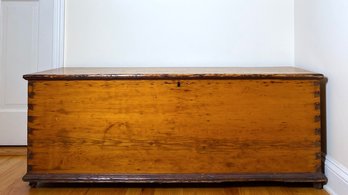 Early American Dovetailed Chest