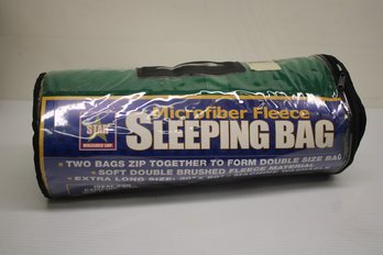 Microfiber Fleece Sleeping Bag New In Package
